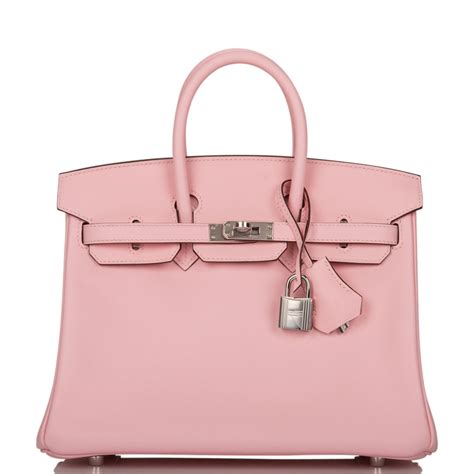 hermes rose sakura birkin 25|hermes rose birkin palladium.